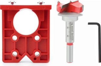 OEM Adaptador De Riel Gu&iacute;a Para Carpinter&iacute;a, Herramienta De Perforaci&oacute;n De Bisagras De 35 Mm, Plantilla Profesional De Perforaci&oacute;n De Bisagras De 35 Mm, T