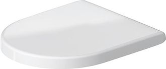 Duravit WC-zitting 43.6x37x3.8cm Kunststof wit