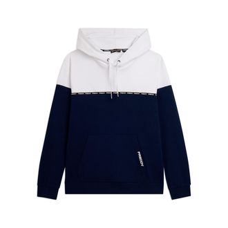 Freddy Felpa colour block con cappuccio e inserto logato