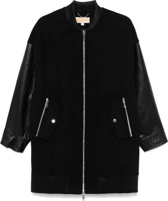 Michael Kors Cappotto Mixed-Media - Nero