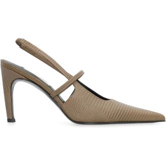 Toteme Dames, Schoenen, Groen, Maat: 39 EU Leer