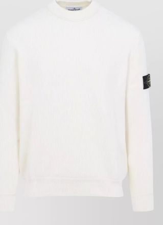 Stone Island crew neck knitwear long sleeve ribbed