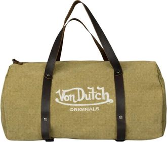 Von Dutch VON Dutch - Sac toile Impose - Heren - Tassen - Groen - Maat: ONE Size