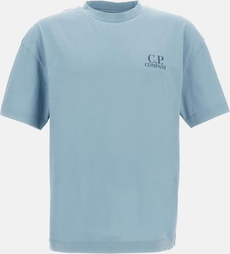 C.P. Company Maglietta Logo In Cotone