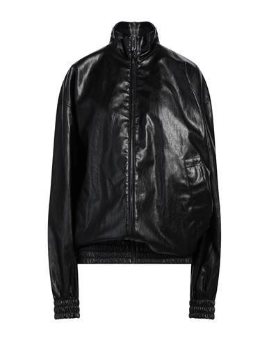 Giacca Invernale Giacca Gcds Nera GCDS Bomber Uomo Band Logo Nero - Main Image