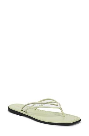 Veronica Beard Clea Flip Flop in Clr/lt Pistachiogrn at Nordstrom, Size 11