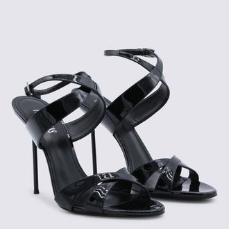PARIS TEXAS Womens Sandals Black
