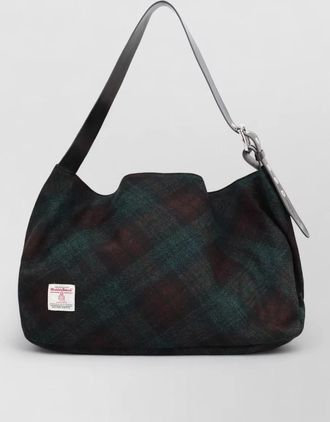 Vivienne Westwood maxime grande harris tweed shoulder bag
