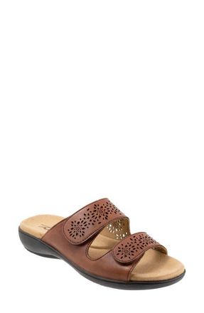 Trotters Ruthie Sandal in Luggage Leather at Nordstrom, Size 9.5
