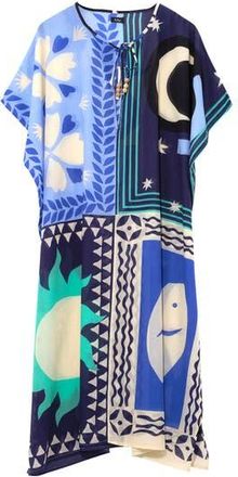Echo Summer Escape Caftan in Ultramarine at Nordstrom, Size X-Small
