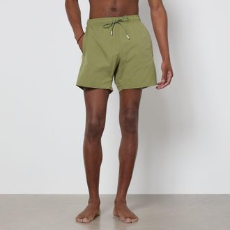 HUGO BOSS Mens Boss Iconic Swimming Trunks in Green