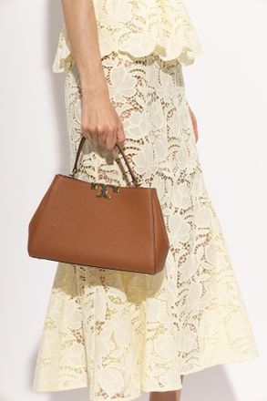 Tory Burch Eleanor Medium Bag, Womens, Brown