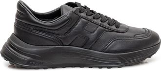 Hogan Hyperlight Sneakers - Heren - Sneakers - Zwart - 39 EU - Leer - Schoenen