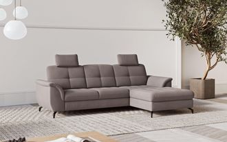 Sit&more Ecksofa »Zora« wahlweise mit Bettfunktion und Bettkasten