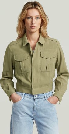 G-Star Officer Short Jack - Groen - Dames