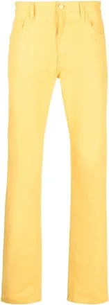 Raf Simons slim-fit jeans - men - Cotton - 29 - Yellow