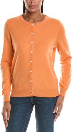 N.Peal N.Peal Olivia Round Neck 100% Cashmere Cardigan