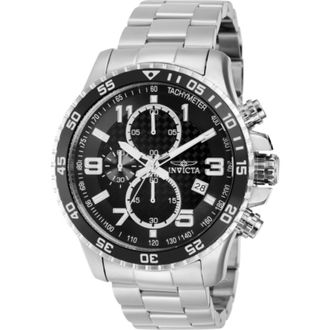 Invicta Specialty Chronograph Quartz Black Dial Mens Watch 37146
