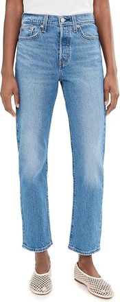 Levi's Wedgie Straight Womens Jeans Dance Around : 25 28, Elastane/Denim/Cotton