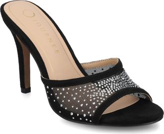 Journee Collection Womens Hensley Open Toe Evening Pumps
