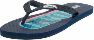 Vilebrequin Mens Dad and Son Flip Flops in Bleu Marine at Nordstrom, Size 8
