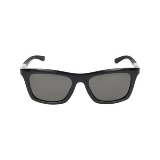 Gucci Stylish Black Grey Sunglasses - male - Gucci - Sunglasses - Black - 54 MM - Accessories
