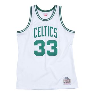 Mitchell & Ness x NBA Boston Celtics Home 1985-86 Swingman Jersey Larry Bird 33 SMJYGS18141-BCEWHIT85LBI