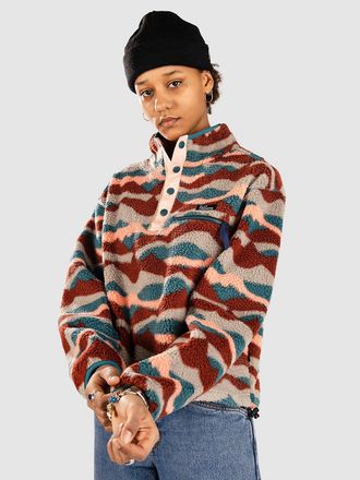 Blue Tomato Mountainscape Fleece Pullover rot