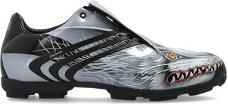 Yohji Yamamoto F50 Tunit Sneakers - Dames - Sneakers - Grijs - 38 1/2 EU - Leer - Schoenen