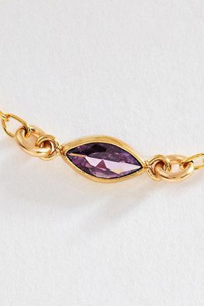 Set & Stones Marquise Birthstone Bracelet
