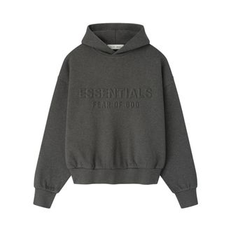Fear of God Heren, Sweatshirts & Hoodies, Grijs, Maat: L Leer