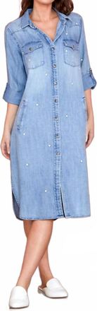 BILLY T Little Star Dress In Denim