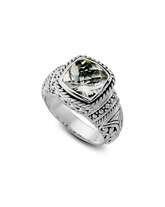 Samuel B. Samuel B Silver 3.40 Ct. Tw. White Topaz Ring