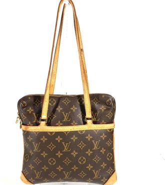 Louis Vuitton Brown Galle Monogram Monogram Shoulder Bag Tote Bag (Pre-Owned)