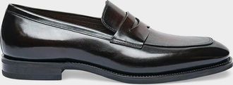 Santoni Men & apos;s Gregor Leather Penny Loafers