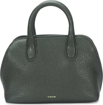 Vince Delphine Leather Top Handle