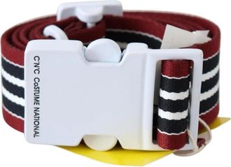 Costume National Webbing Riem met Verstelbare Gespsluiting - Heren - Riemen - Veelkleurig - ONE Size - Accessoires