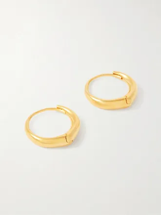 Sophie Buhai Orecchini A Cerchio Grandi In Vermeil Hellenic - Oro