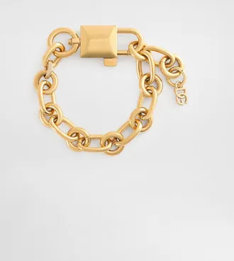 Dolce & Gabbana Chain Bracelet - Man Bijoux Gold Metal Onesize