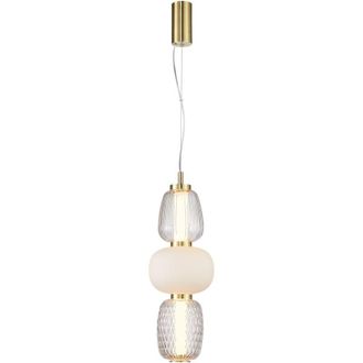 OEM L&aacute;mpara Colgante Led Caro Gold 28w