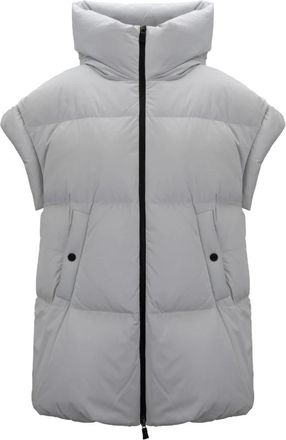 Herno Down Vest - Dames - Bodywarmers - Grijs - L - Polyester - Jassen