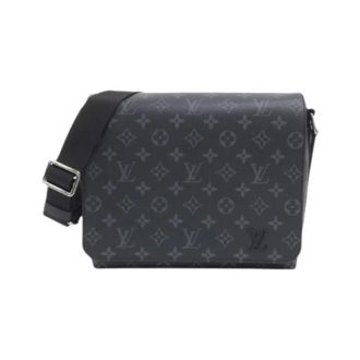 Louis Vuitton Pre-owned Monogram Eclipse Schoudertas - Heren - Pre-owned - Zwart - Maat: ONE Size Leer