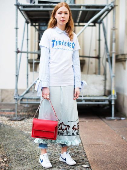 Perché tutte vogliono la t-shirt di Thrasher Magazine?