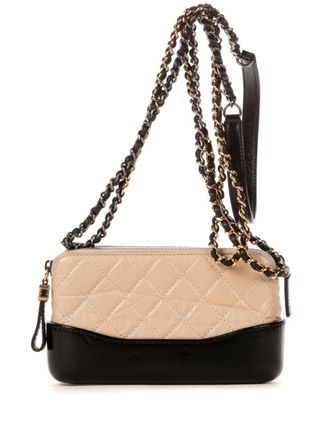 Chanel 2010 mini Gabrielle crossbody bag - women - Calf Leather - One Size - Pink