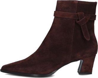 Lina Locchi AX 122 Enkellaarsjes - Dames - Cowboylaarzen - Bruin - 39 EU - Su&egrave;de - Schoenen