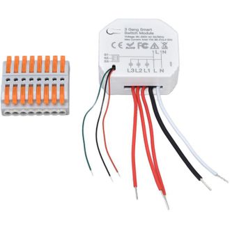 OEM M&oacute;dulo De Interruptor Inteligente Wifi Crezuo Para El Hogar, Compatible Con Altavoces Inal&aacute;mbricos De 3 V&iacute;as Y Tuya - Crezuo