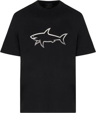 Paul & Shark Lightweight Cotton Jersey T-Shirt - male - Paul & Shark - T-Shirts - Black - 3XL - Tops