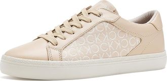 Calvin Klein Carlise Womens Shoes Ivory Logo : 6.5 M, Leather