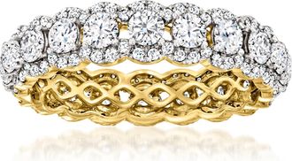 Ross-Simons Diamond Eternity Band in 14kt Yellow Gold