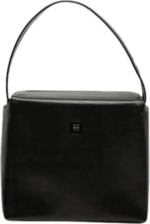 Givenchy Pre-owned Shoulder Bag - Dames - Vintage Schoudertas - Zwart - ONE Size - Leer - Vintage